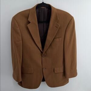 S. Cohen Prestige 100% Italian Cashmere two button double vent sport coat blazer